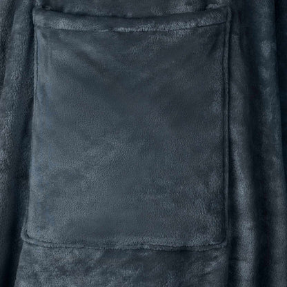 Felpa coperta Blu navy F Flanella