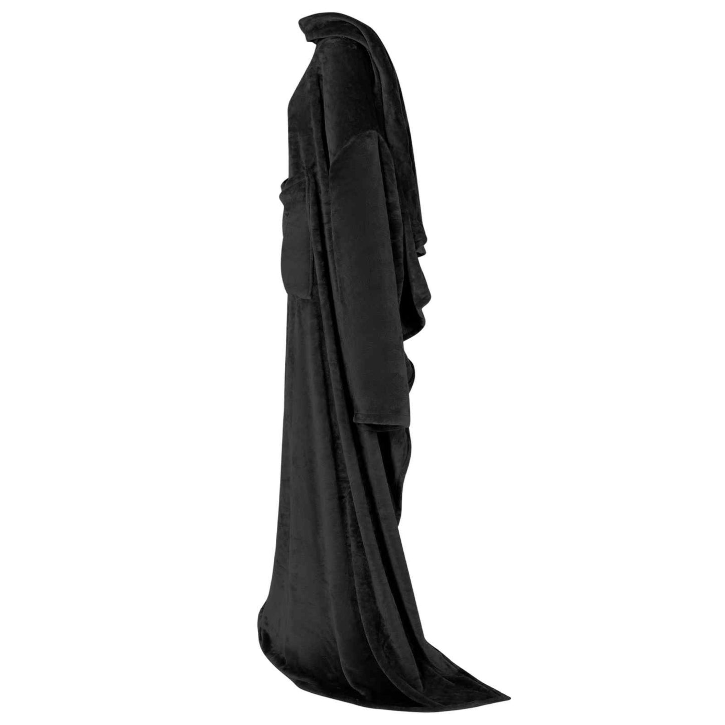 Felpa coperta Nero F Flanella