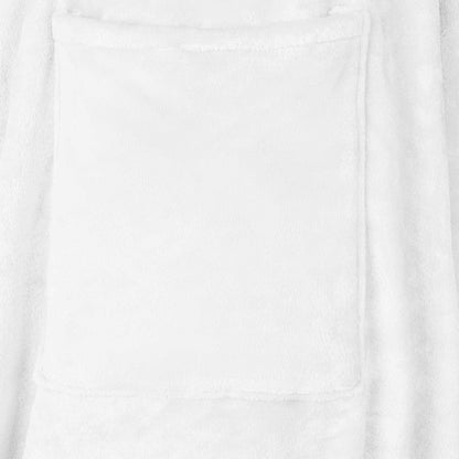 Felpa coperta Bianco F Flanella