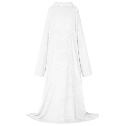 Felpa coperta Bianco F Flanella