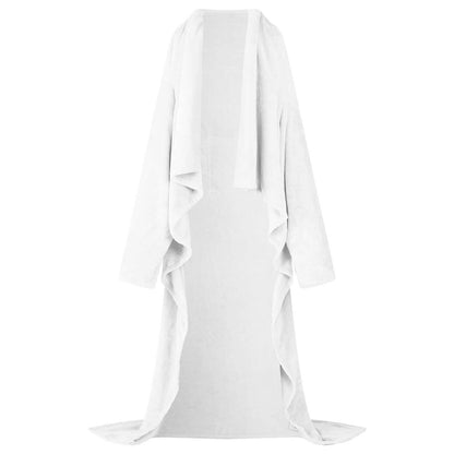 Felpa coperta Bianco F Flanella