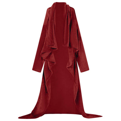 Felpa coperta Rosso Bordeaux F Flanella