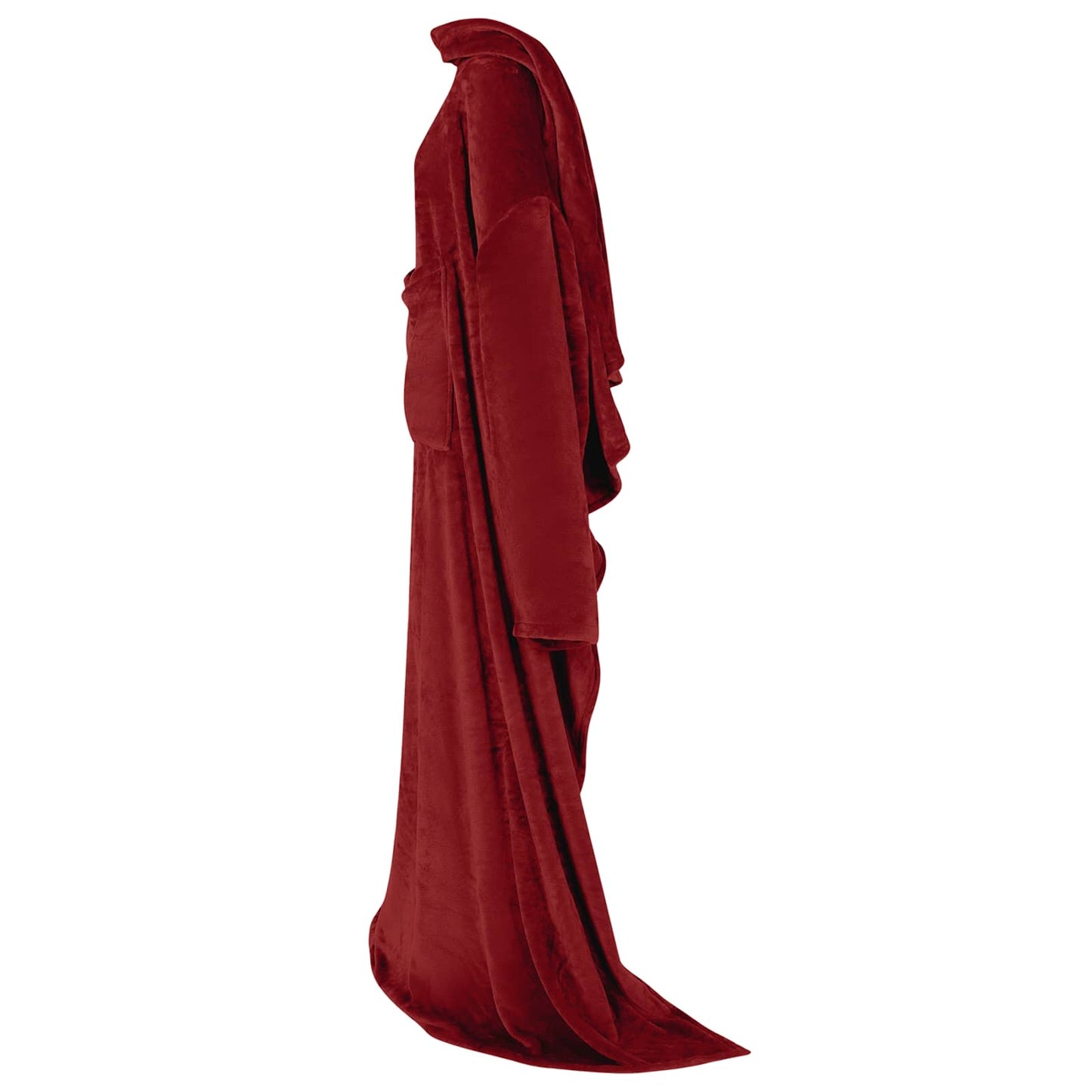Felpa coperta Rosso Bordeaux F Flanella