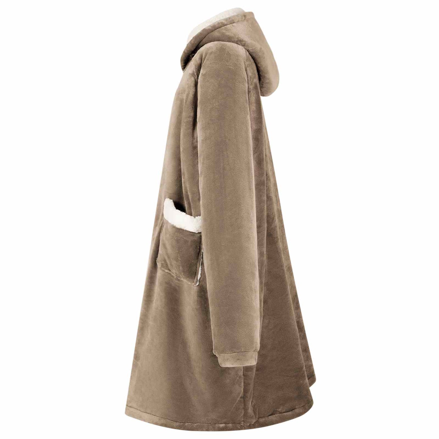 Felpa coperta Cammello L Pile e Flanella