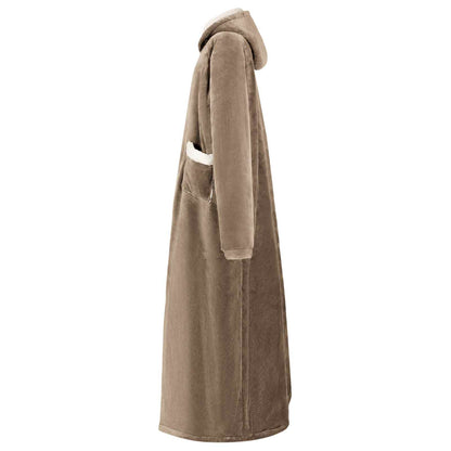 Felpa coperta Cammello M Pile e Flanella