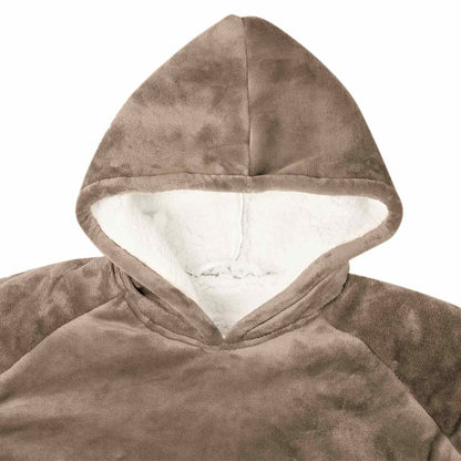 Felpa coperta Cammello L Pile e Flanella