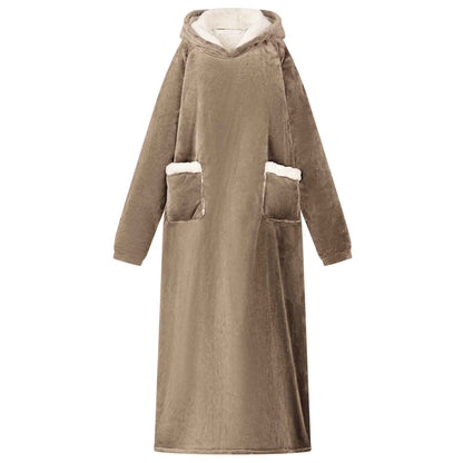 Felpa coperta Cammello L Pile e Flanella