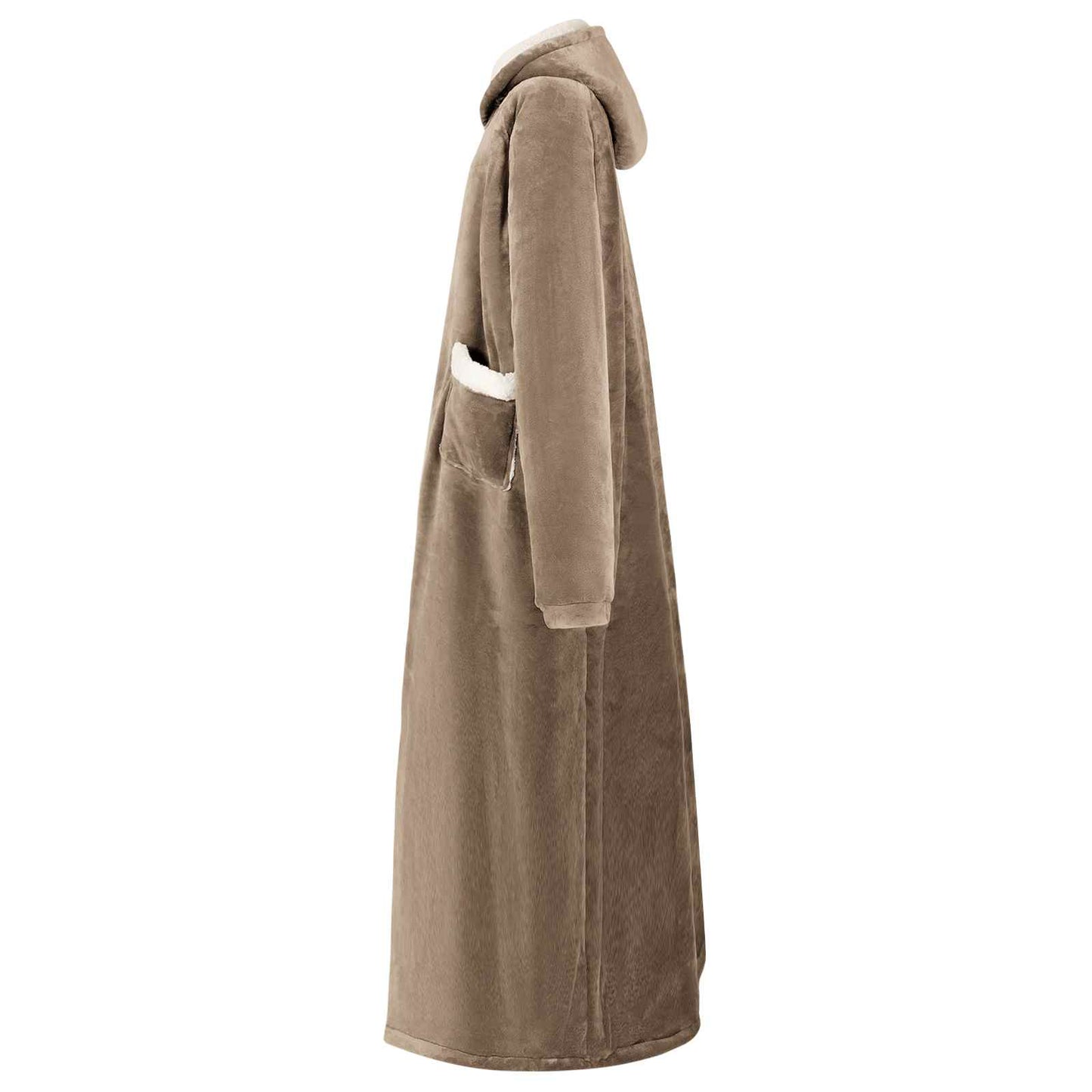 Felpa coperta Cammello L Pile e Flanella