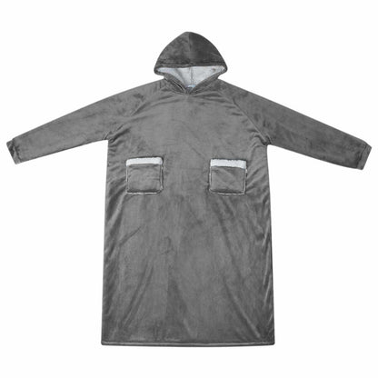 Felpa coperta Grigio scuro L Pile e Flanella