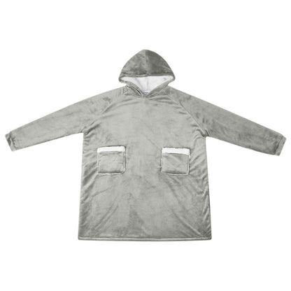 Felpa coperta Grigio L Pile e Flanella