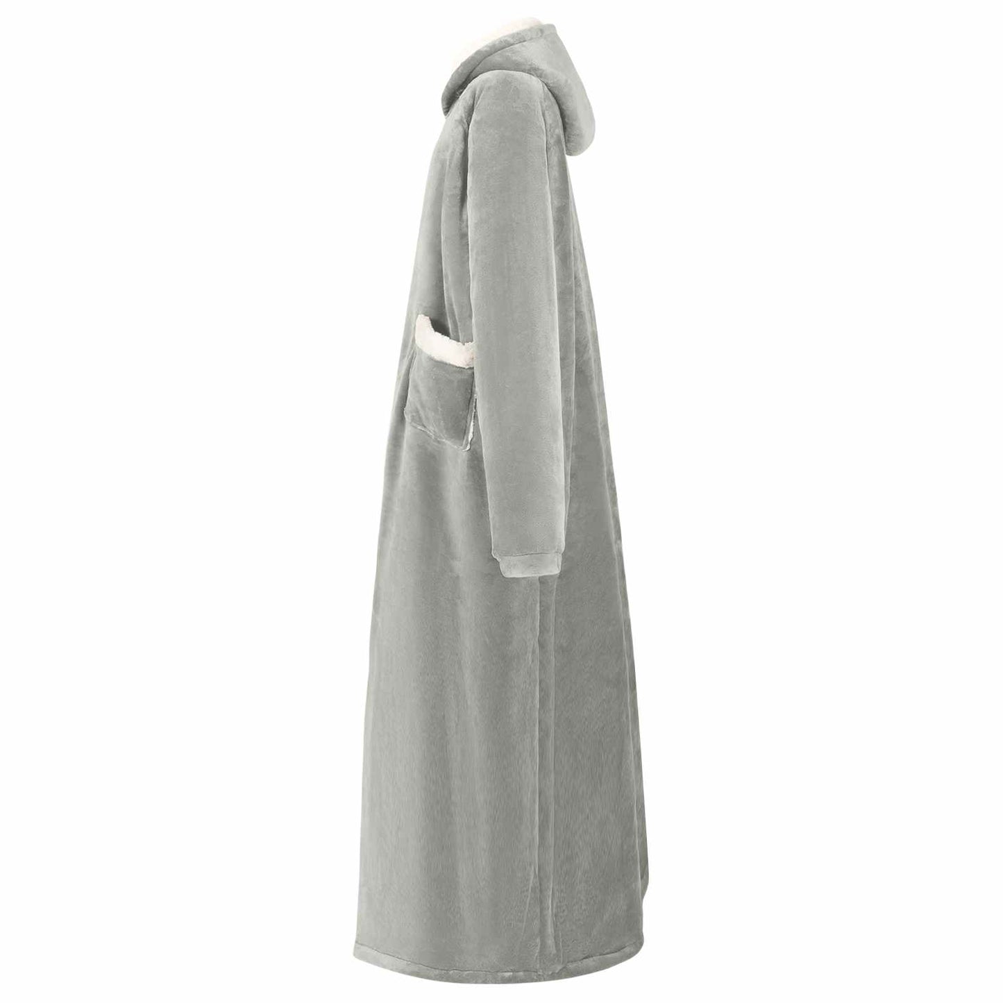 Felpa coperta Grigio M Pile e Flanella