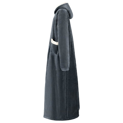 Felpa coperta Blu navy M Pile e Flanella