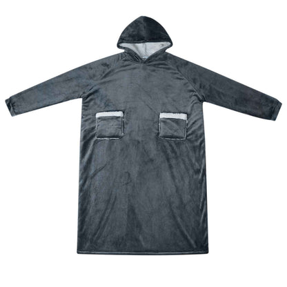 Felpa coperta Blu navy L Pile e Flanella