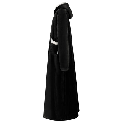 Felpa coperta Nero M Pile e Flanella
