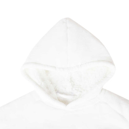 Felpa coperta Bianco M Pile e Flanella