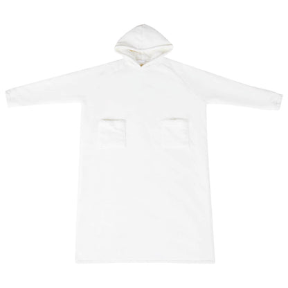 Felpa coperta Bianco M Pile e Flanella