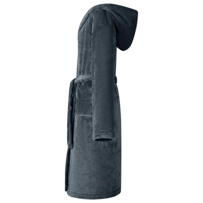 Accappatoio con Cappuccio Blu navy xxxl Flanella