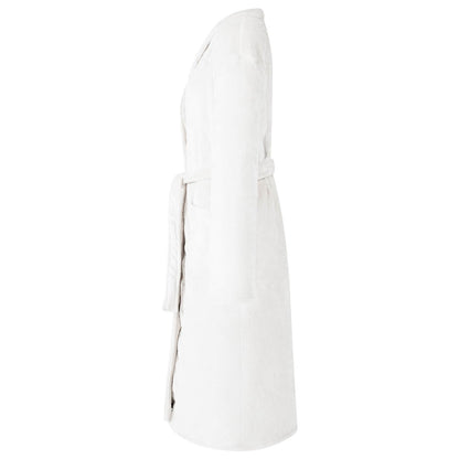 Accappatoio senza Cappuccio Bianco xxxl Flanella