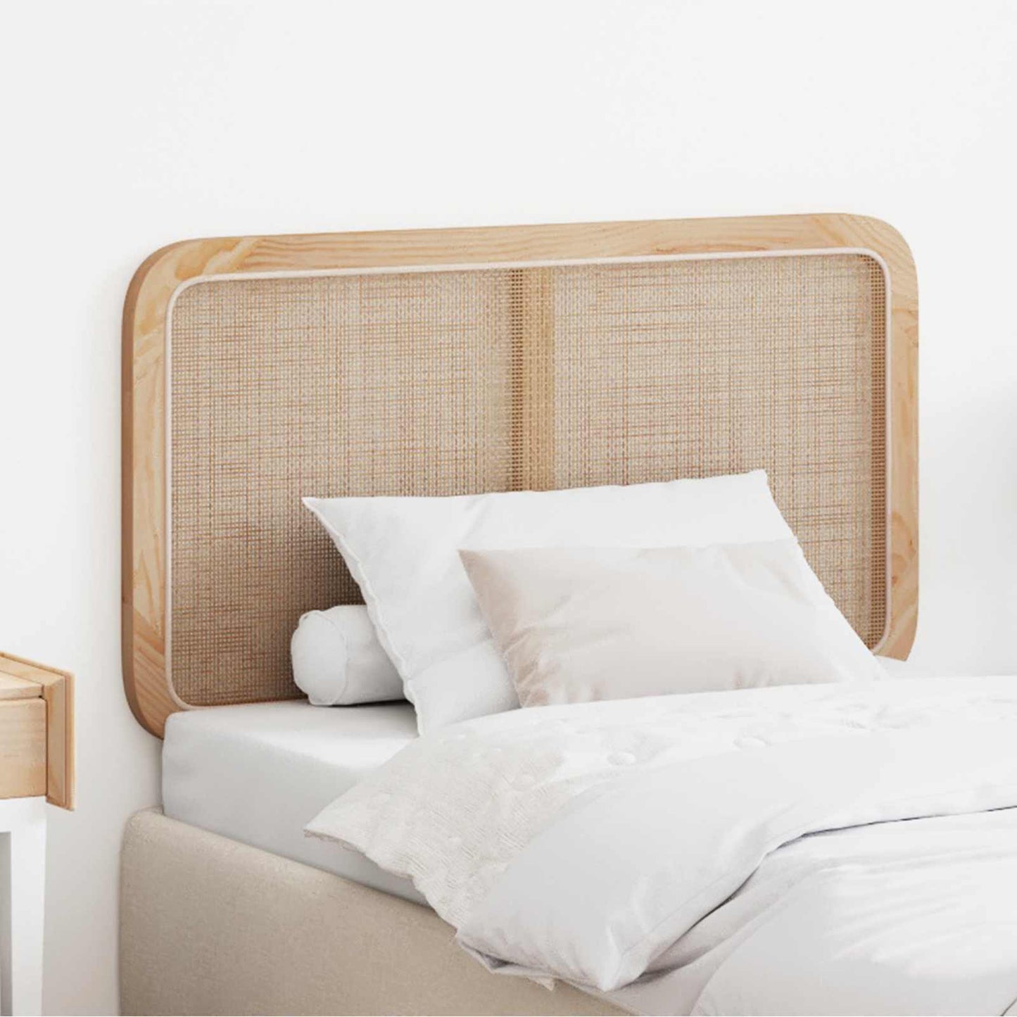 Testiera con testiera Naturale 100 x 55 x 3 cm Rattan