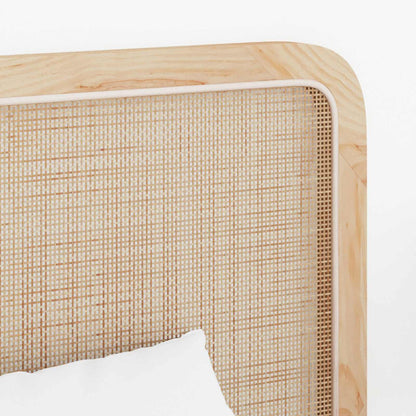 Testiera con testiera Naturale 120 x 55 x 3 cm Rattan