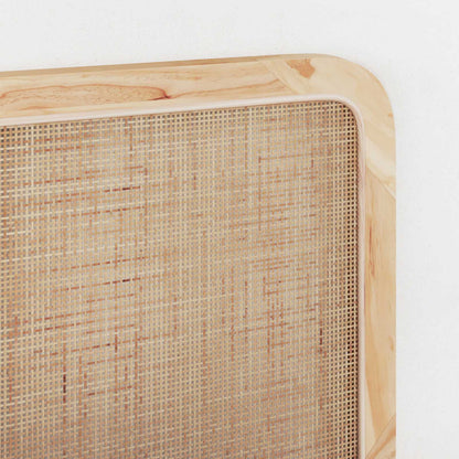 Testiera con testiera Naturale 200 x 55 x 3 cm Rattan