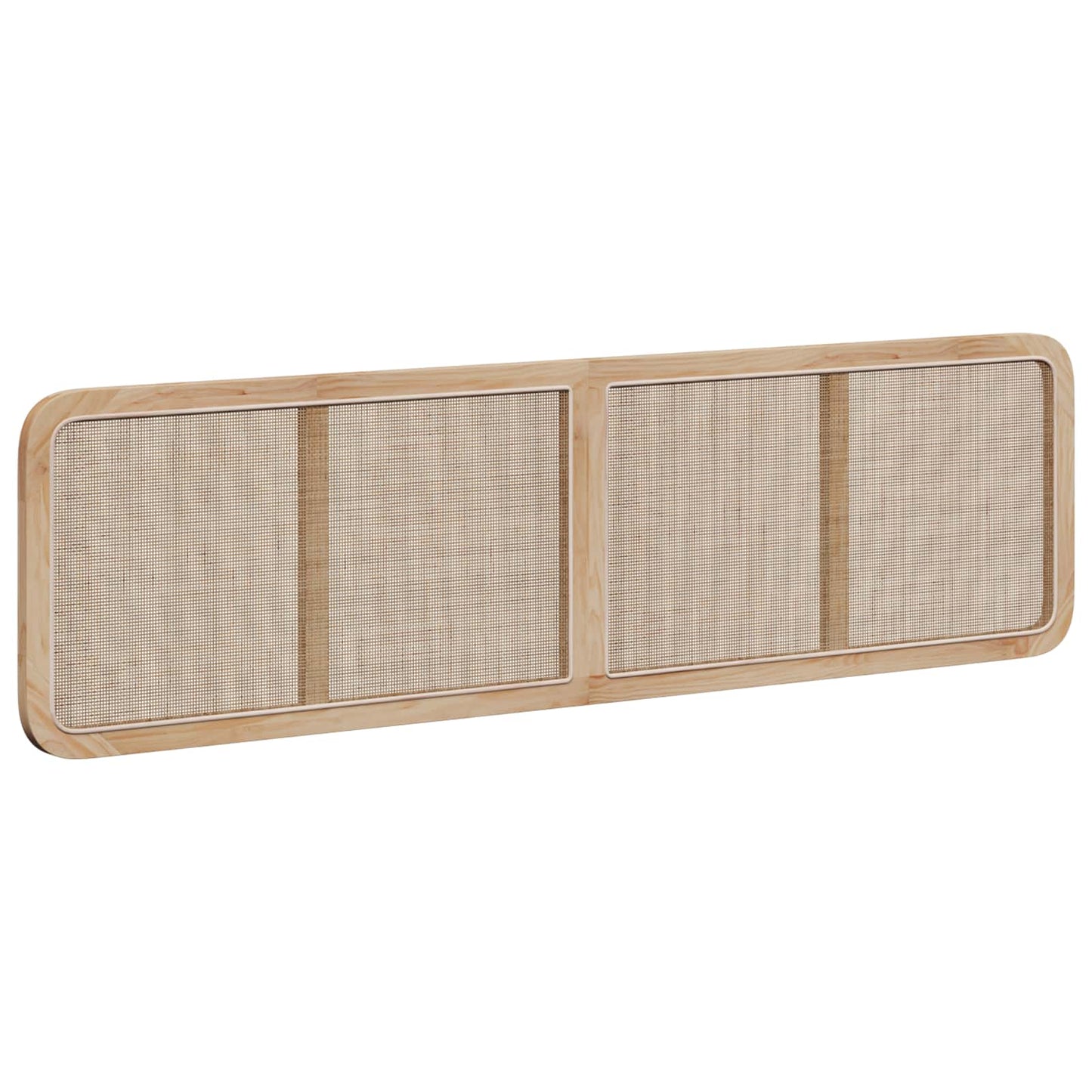 Testiera con testiera Naturale 200 x 55 x 3 cm Rattan