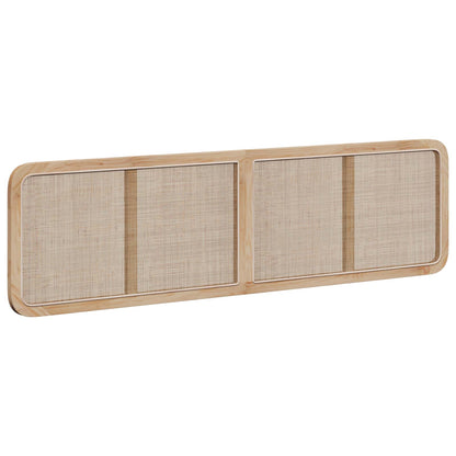 Testiera con testiera Naturale 200 x 55 x 3 cm Rattan
