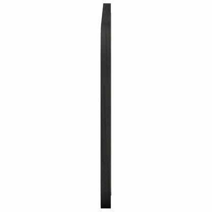 Testiera con testiera Nero 100 x 55 x 3 cm Rattan