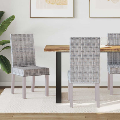 Sedia da pranzo 2 pcs Bianco Lavato 45 x 54 x 93 cm