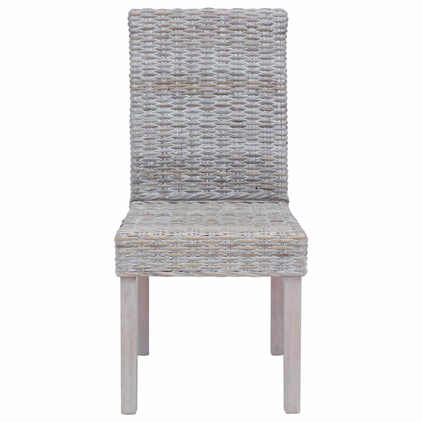 Sedia da pranzo 2 pcs Bianco Lavato 45 x 54 x 93 cm