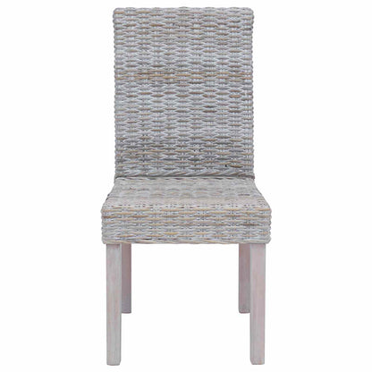 Sedia da pranzo 2 pcs Bianco Lavato 45 x 54 x 93 cm