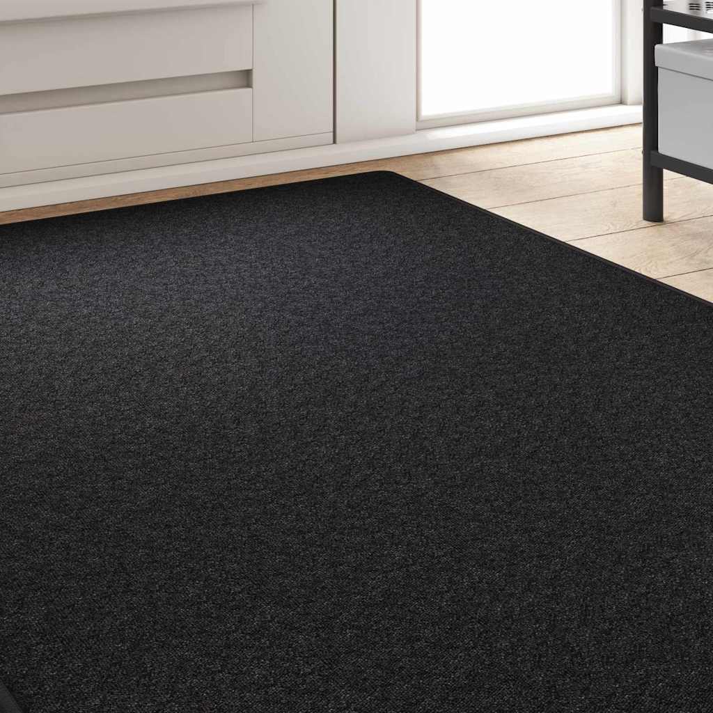 Runner in Moquette Antracite 100 x 250 cm 100% Polipropilene