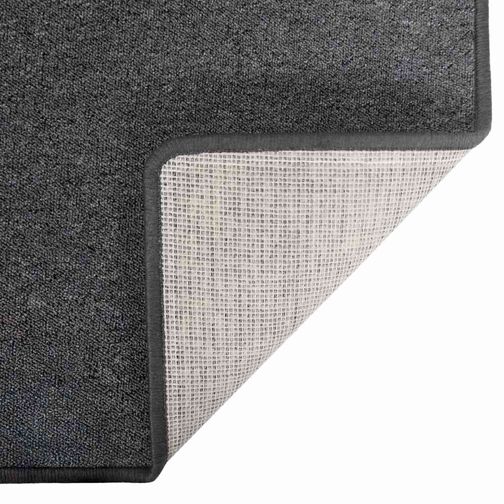 Runner in Moquette Grigio scuro 80 x 500 cm 100% Polipropilene