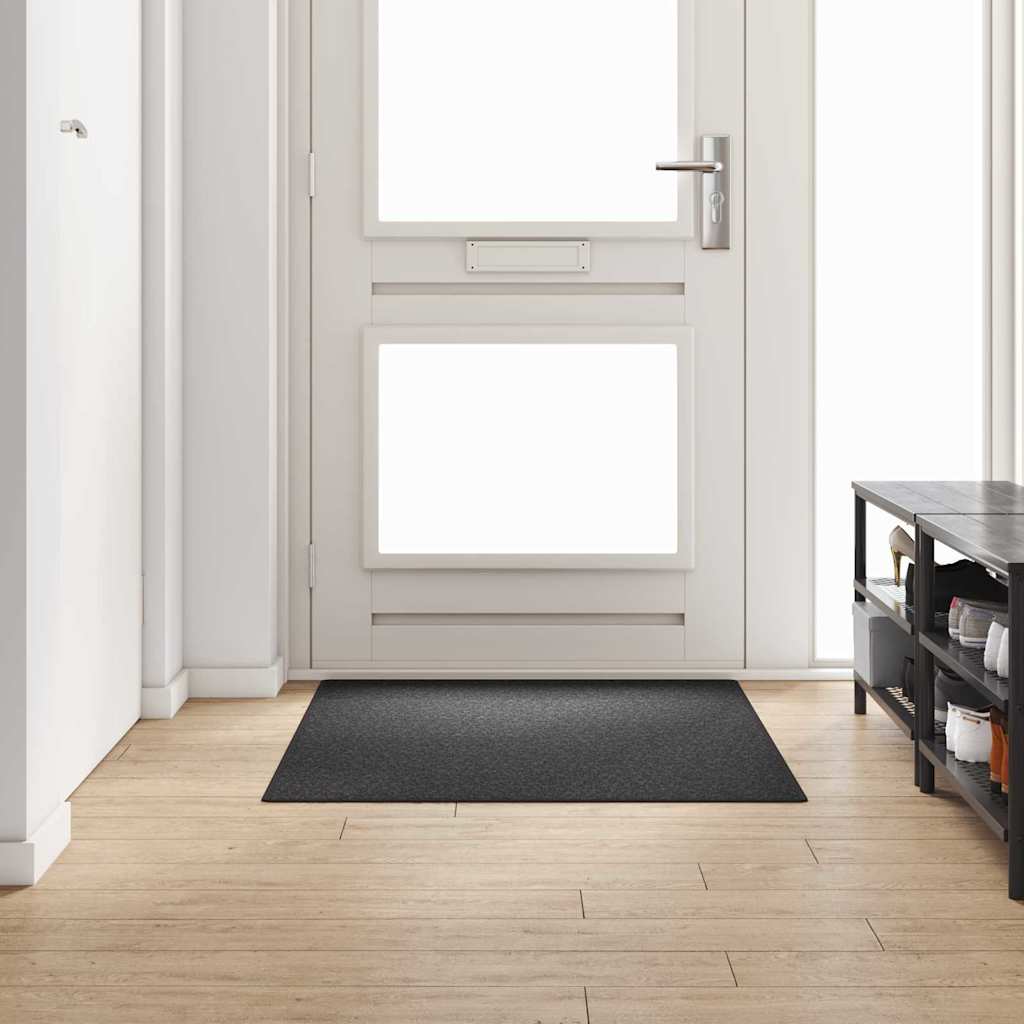 Runner in Moquette Grigio scuro 100 x 150 cm 100% Polipropilene