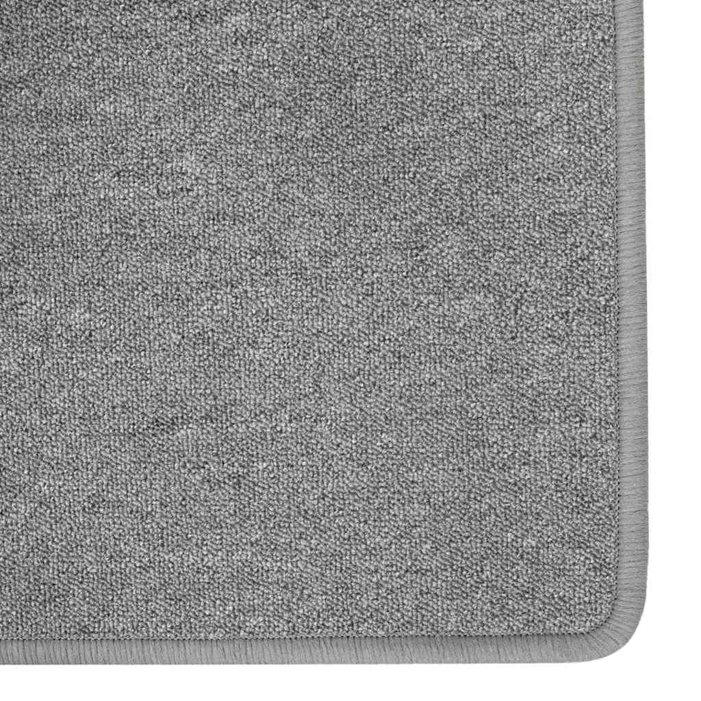 Runner in Moquette Grigio chiaro 100 x 100 cm