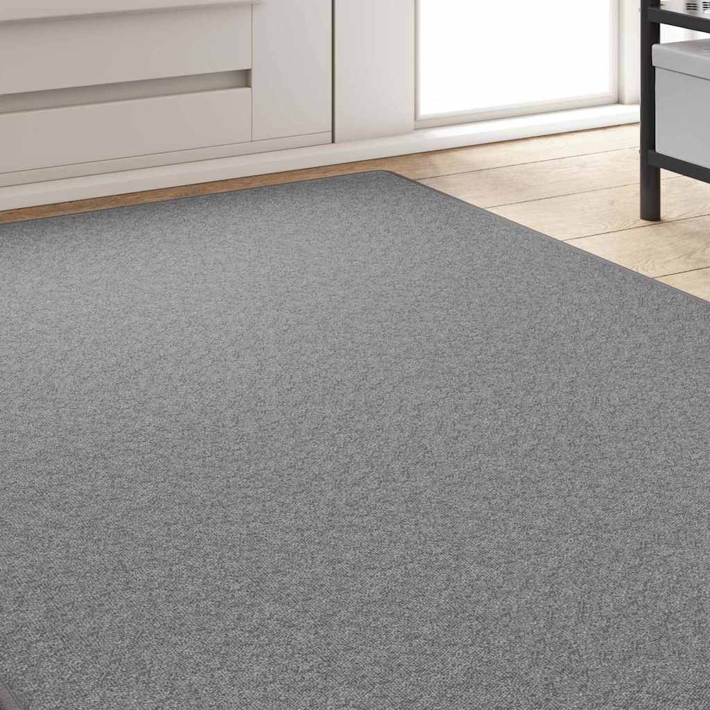 Runner in Moquette Grigio chiaro 100 x 300 cm