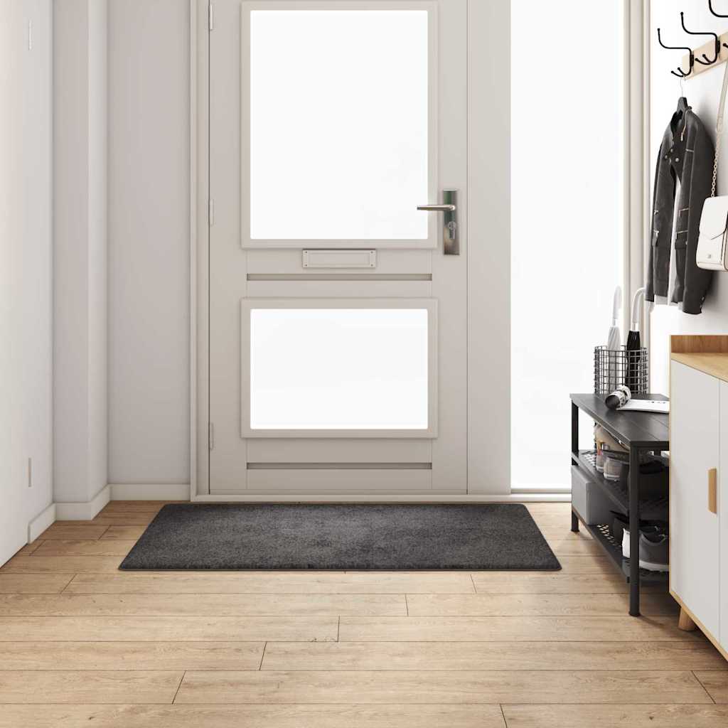Runner in Moquette Grigio 80 x 150 cm 100% Polipropilene Tuft