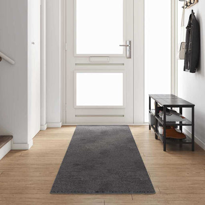 Runner in Moquette Grigio 80 x 400 cm 100% Polipropilene Tuft