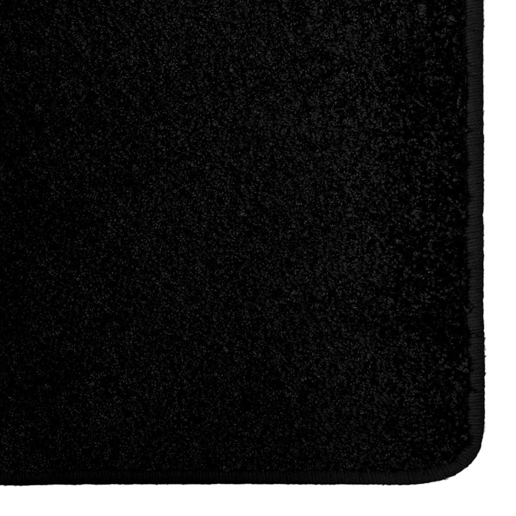 Runner in Moquette Nero 80 x 300 cm 100% Polipropilene Tuft