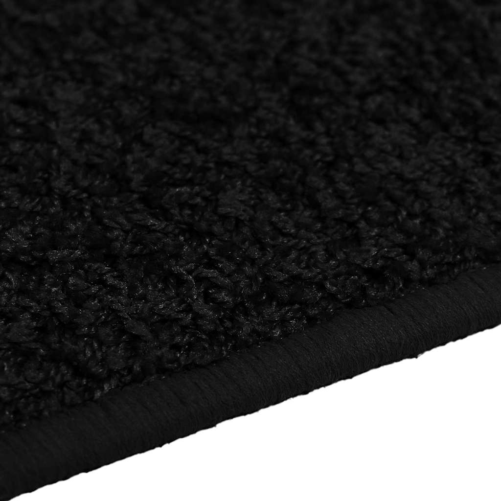 Runner in Moquette Nero 80 x 300 cm 100% Polipropilene Tuft