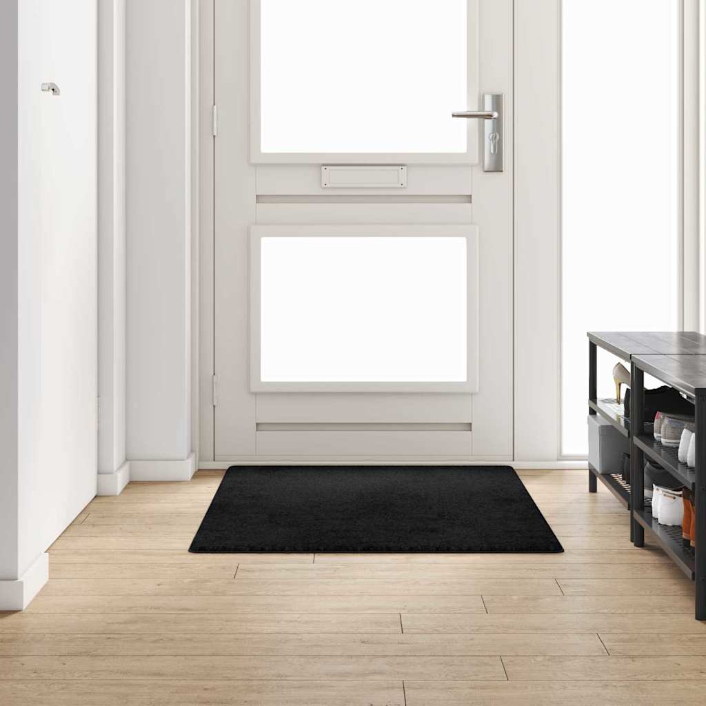 Runner in Moquette Nero 100 x 150 cm 100% Polipropilene Tuft