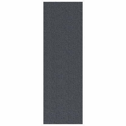 Runner in Moquette Grigio 80 x 500 cm Tessuto