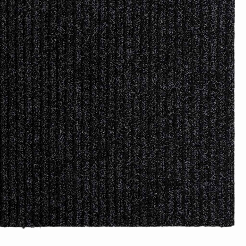 Runner in Moquette Antracite 80 x 150 cm Tessuto