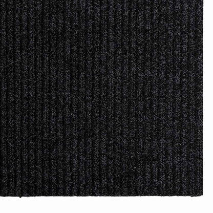 Runner in Moquette Antracite 80 x 150 cm Tessuto