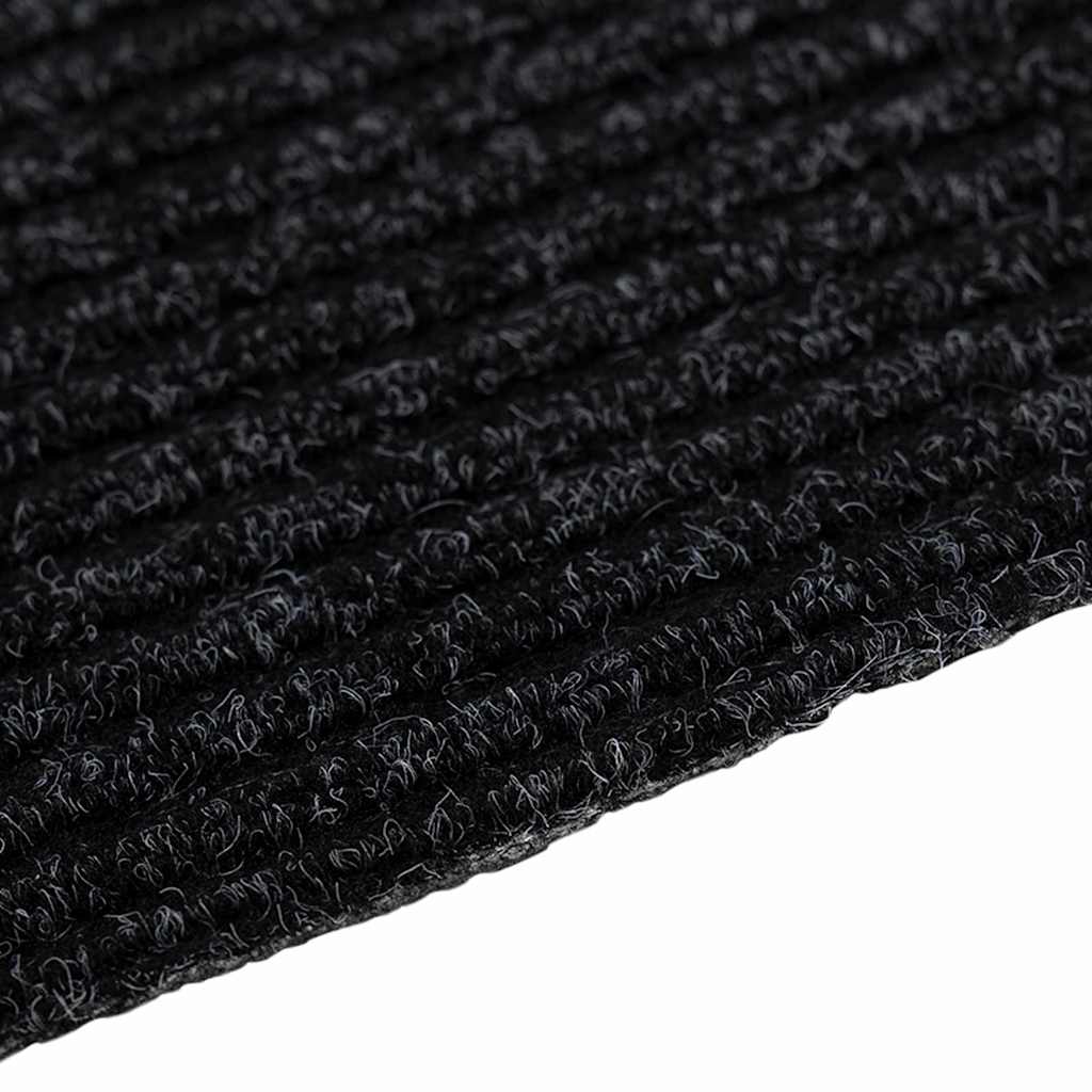 Runner in Moquette Antracite 80 x 200 cm Tessuto