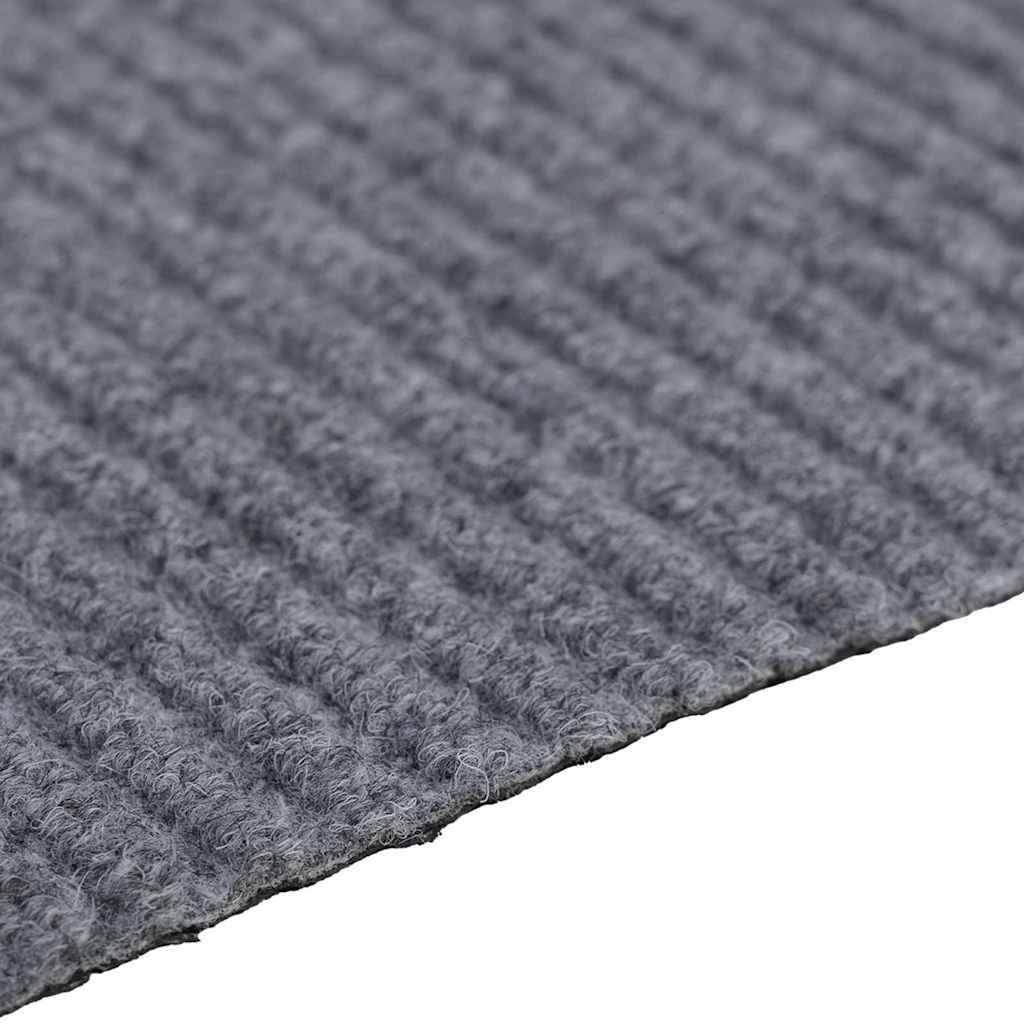 Runner in Moquette Grigio chiaro 80 x 500 cm Tessuto
