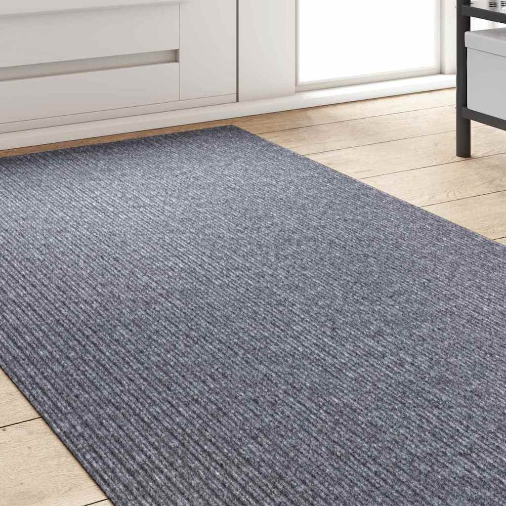 Runner in Moquette Grigio chiaro 80 x 500 cm Tessuto