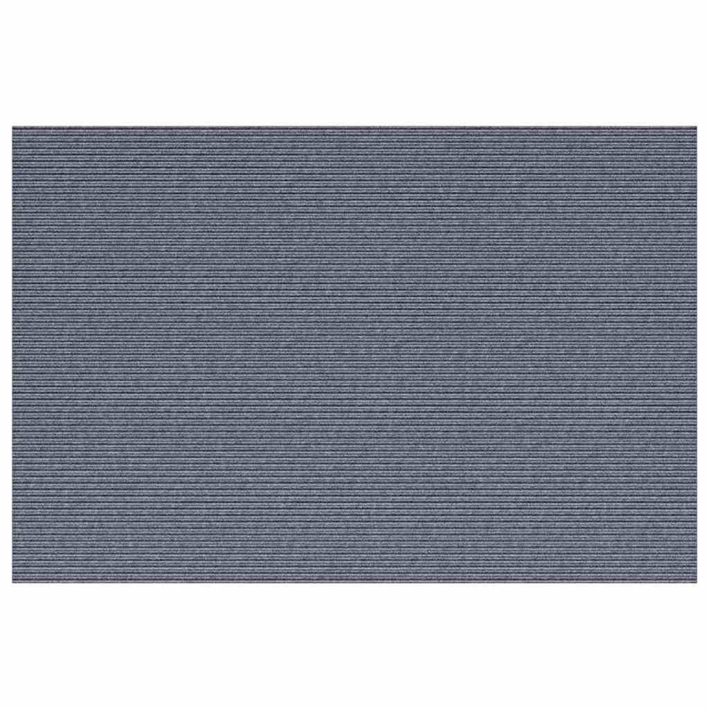 Runner in Moquette Grigio chiaro 100 x 150 cm Tessuto