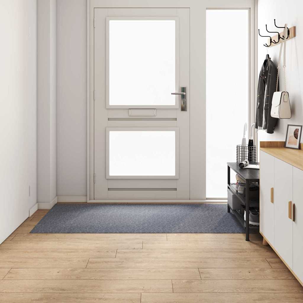 Runner in Moquette Grigio chiaro 100 x 200 cm Tessuto