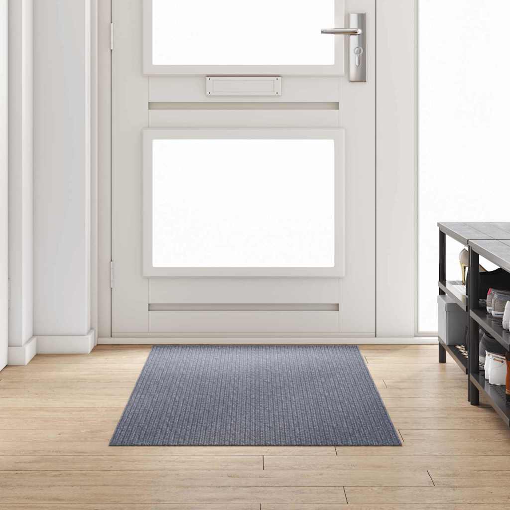Runner in Moquette Grigio chiaro 100 x 300 cm Tessuto